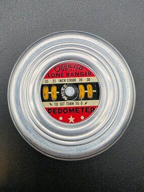 1948 Lone Ranger PEDOMETER - General Mills Cereal Promo